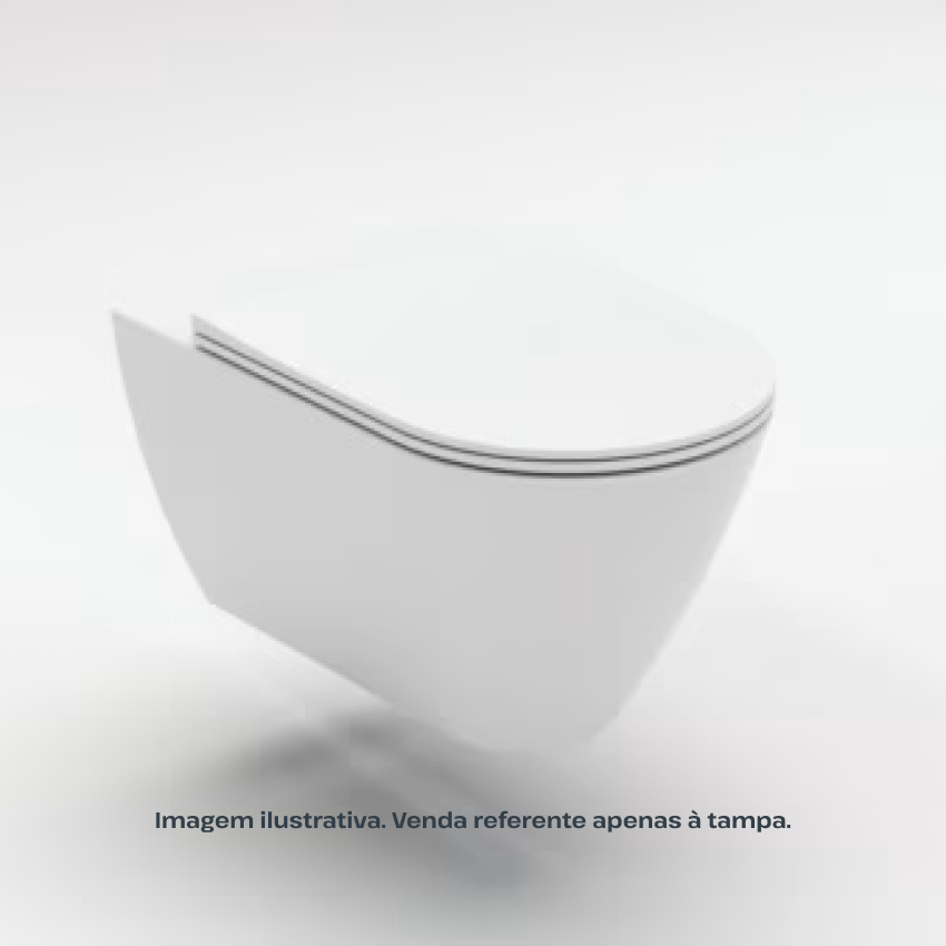 Siège de WC VALADARES TWO Slim Abattant Doux Démontable