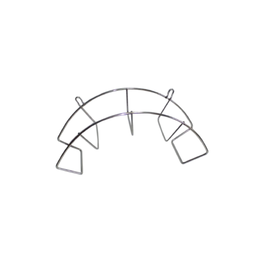 Suporte de Mangueira em Aço Inox (Pendurador)