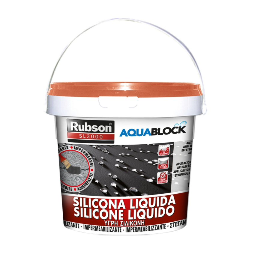 Silicone Liquido RUBSON Telha AQUABLOCK 25KG