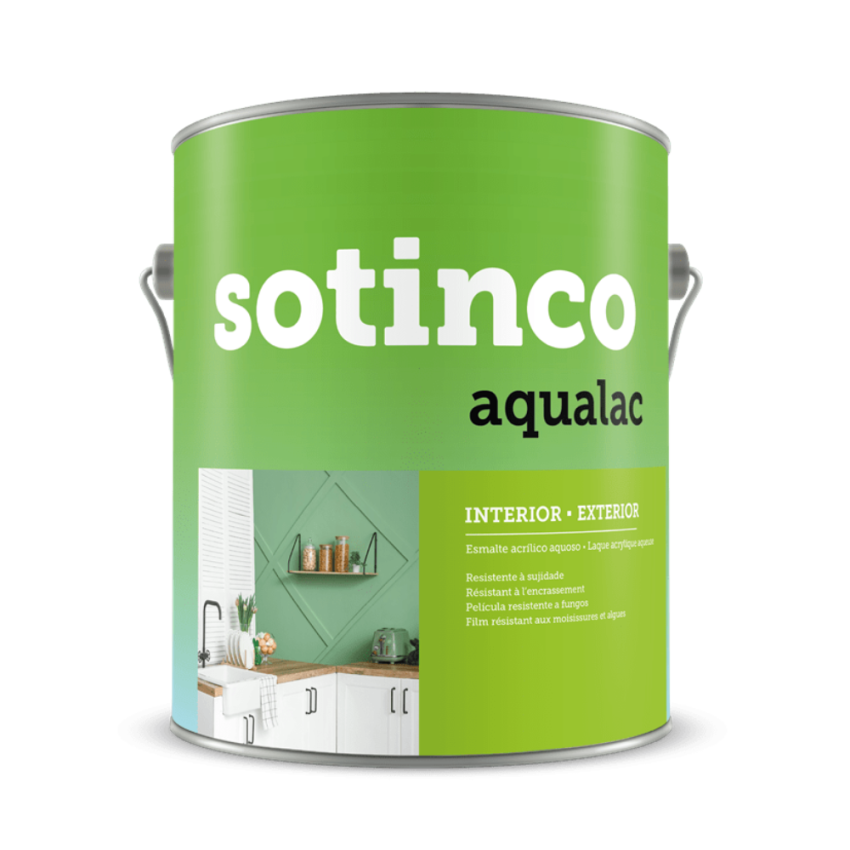 Esmalte AQUALAC SOTINCO 4L