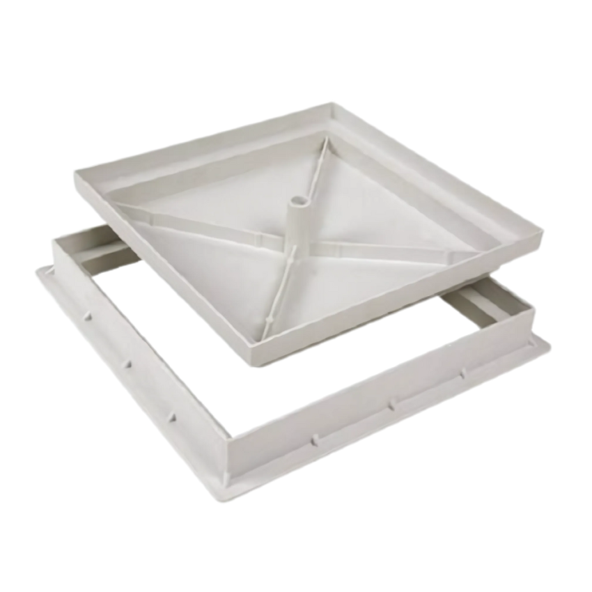 Sidewalk Cover with Rim PP (lowered)