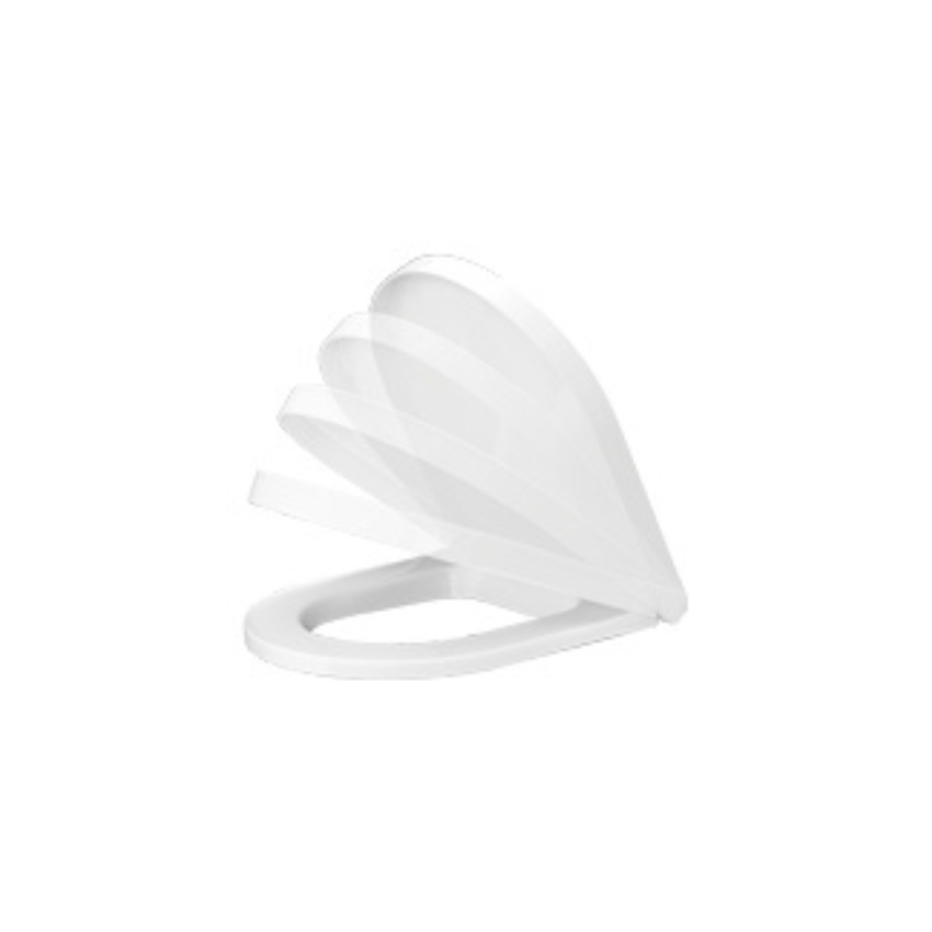 Tampa de Sanita com Queda Amortecida CORAL