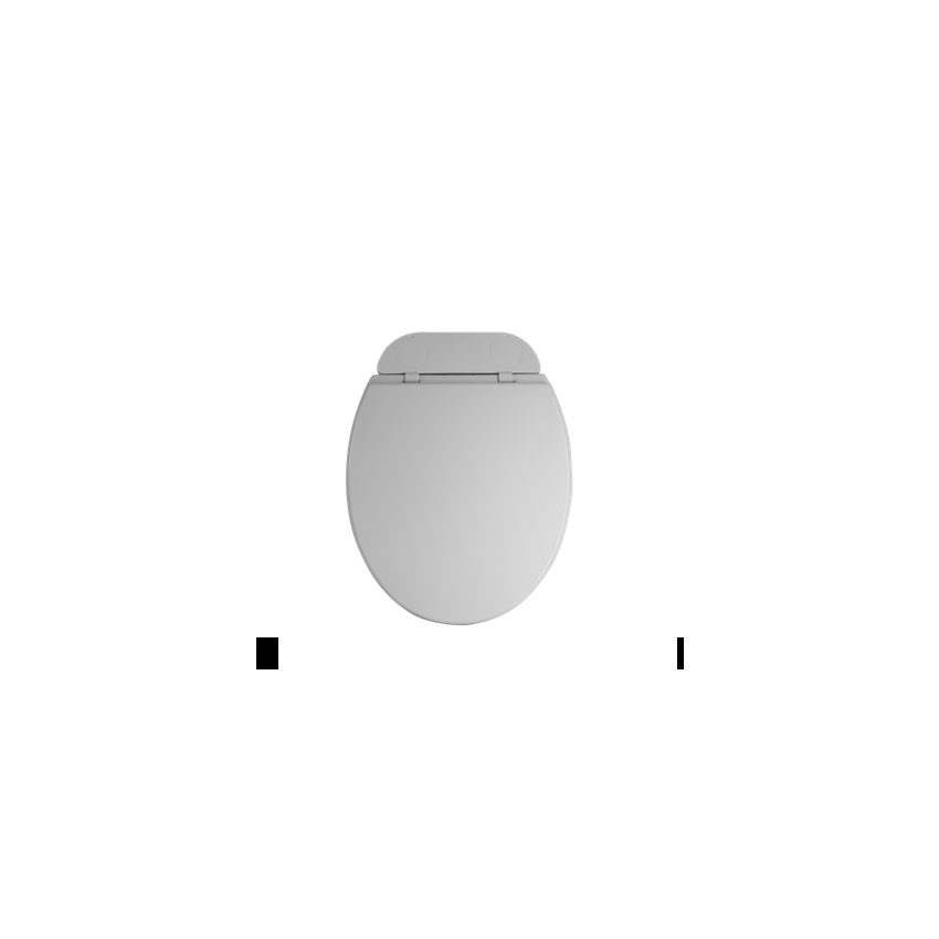 Toilet Seat PP MUNIQUE white