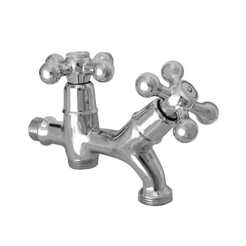 Torneira Dupla 1/2 2R Cruzeta (Clássico)