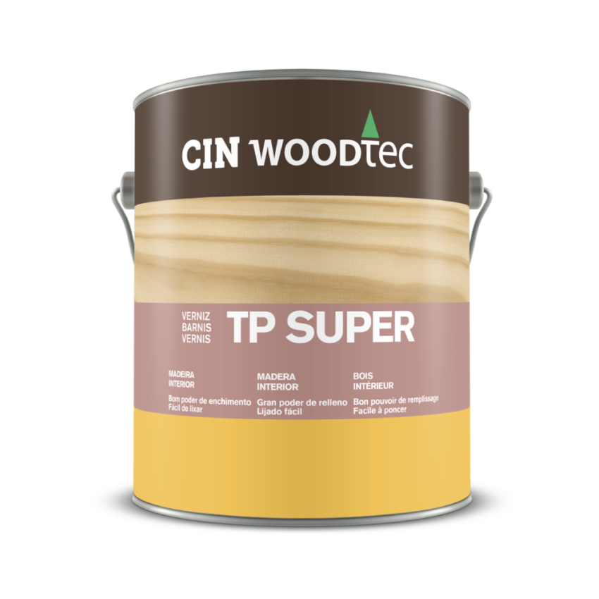 Varnish TP SUPER 0.75L Colorless CIN (varnish for wood filling)