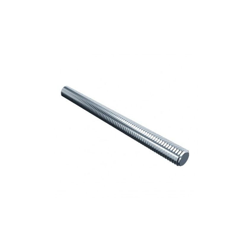 Zinc-coated threaded rod (1 meter) - M6